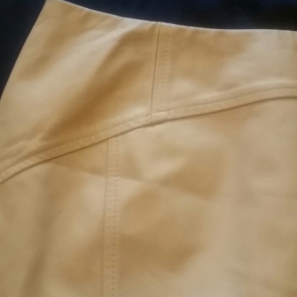 Talbots leather skirt - Picture 5 of 6